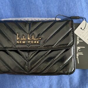 Nicole Miller Black Crossbody Bag